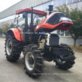 Ce Approved Dq1304A 130HP 6 Cylinder Yto Engine 4X4 4WD Paddy Tire Agricultural Wheel Farm Tractor with Cabin for Sale